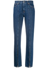 Maison Margiela zip-detail straight-leg jeans