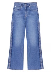 Maje Beaded Cutaway Jeans