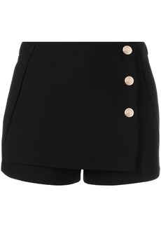 Maje high-waisted button-up shorts