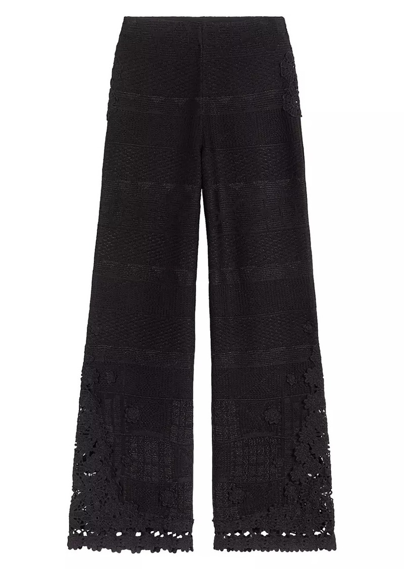 Maje Crochet Trousers