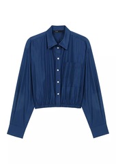 Maje Cropped Shirt