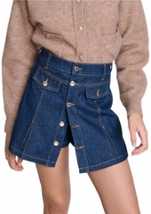 Maje Denim Skort