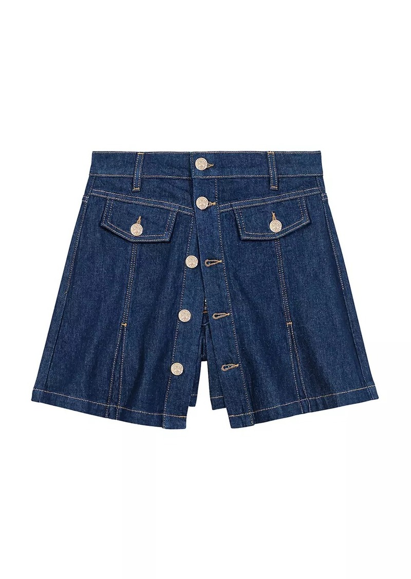 Maje Denim Skort