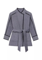 Maje Double-Faced Coat