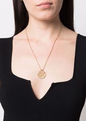 Maje Zodiac Medal pendant necklace