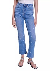 Maje Embroidered Jeans