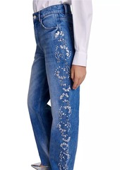 Maje Embroidered Jeans