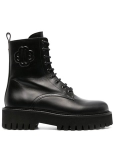 Maje lace-up leather boots