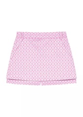 Maje Jacquard Skirt Effect Shorts