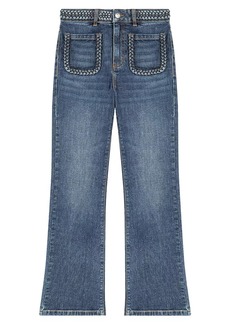 Maje Jeans with Braided Detailing