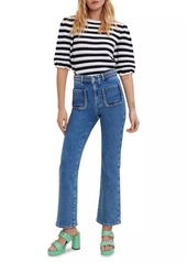 Maje Jeans with Braided Details