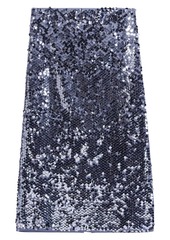 Maje Knit Skirt with Sequins