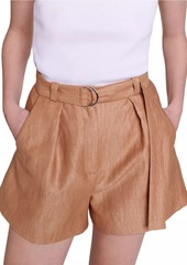 Maje Linen Shorts