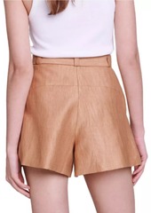 Maje Linen Shorts