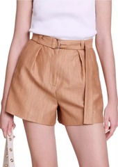 Maje Linen Shorts