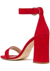 Maje - Suede sandals - Red - EU 40