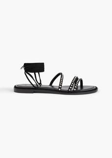 Maje - Suede sandals - Black - EU 36