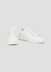 Maje - Studded leather sneakers - White - EU 41