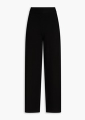 Maje - Knitted wide-leg pants - Black - FR 40