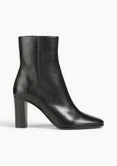 Maje - Leather ankle boots - Black - EU 36