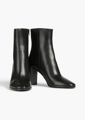 Maje - Leather ankle boots - Black - EU 36