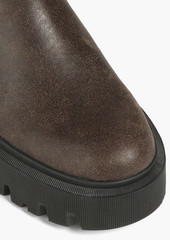 Maje - Leather chelsea boots - Brown - EU 36