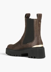 Maje - Leather chelsea boots - Brown - EU 36