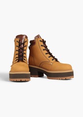 Maje - Nubuck combat boots - Brown - EU 36