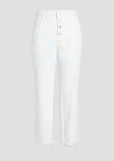Maje - Cropped boyfriend jeans - White - FR 34