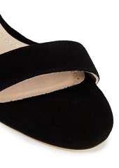 Maje - Suede sandals - Black - EU 39