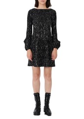 maje Beaded Long Sleeve Dress in Multicolor at Nordstrom