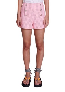 maje Iaradis Tweed Shorts