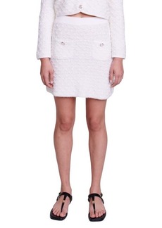 maje Jirtala Knit Miniskirt