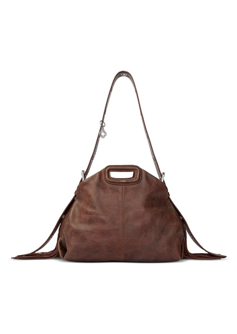 Maje Miss M Leather Handbag