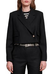 Maje Vakino Cropped Blazer