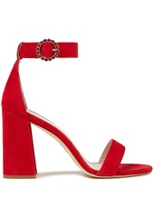 Maje - Suede sandals - Red - EU 40