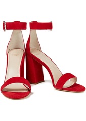 Maje - Suede sandals - Red - EU 40