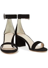 Maje - Suede sandals - Black - EU 39