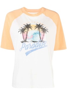 Maje Paradise print T-shirt
