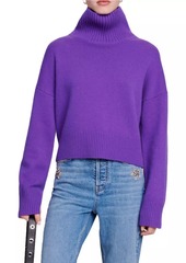 Maje Purple Cashmere Sweater