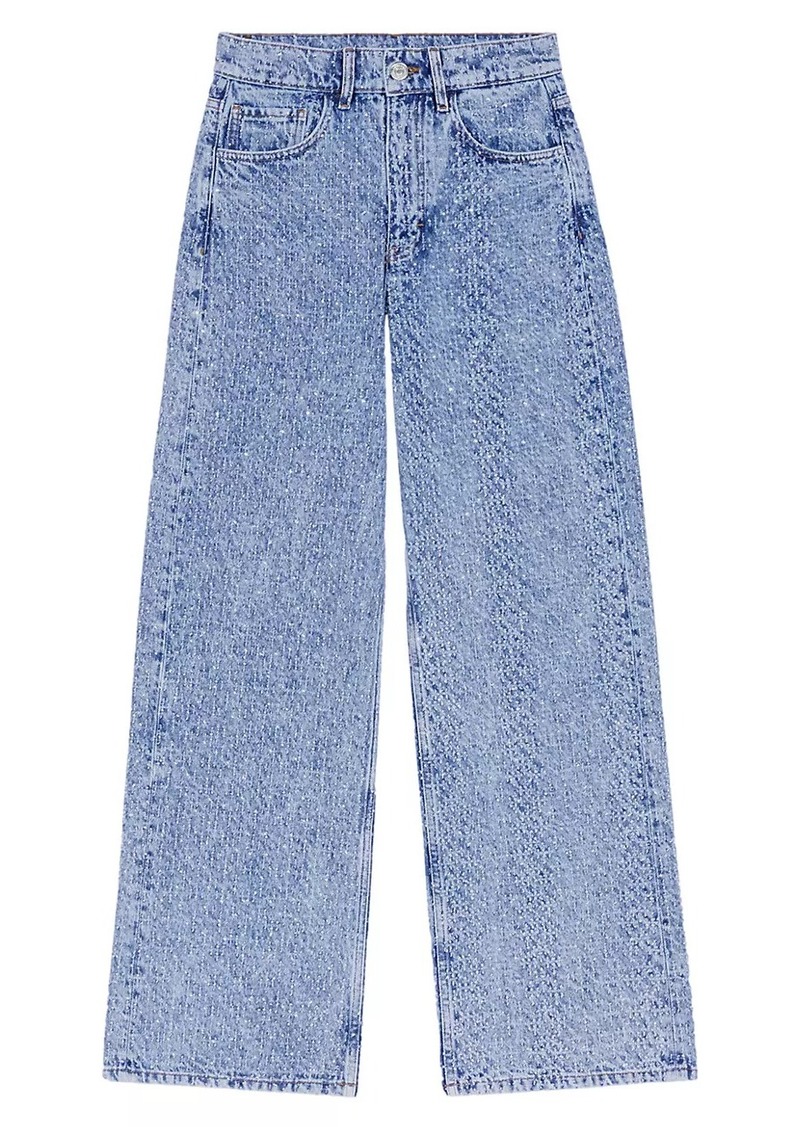 Maje Rhinestone Jeans