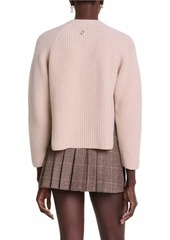 Maje Ribbed Wool Jumper