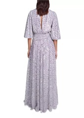 Maje Sequin Maxi Dress