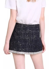 Maje Sequinned Skort