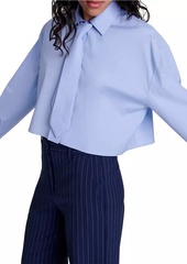 Maje Shirt with Removable Tie