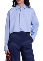 Maje Shirt with Removable Tie