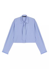 Maje Shirt with Removable Tie