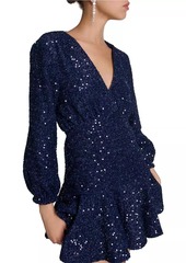 Maje Short Sequin Dress