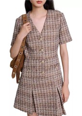 Maje Short Tweed Dress