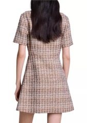 Maje Short Tweed Dress